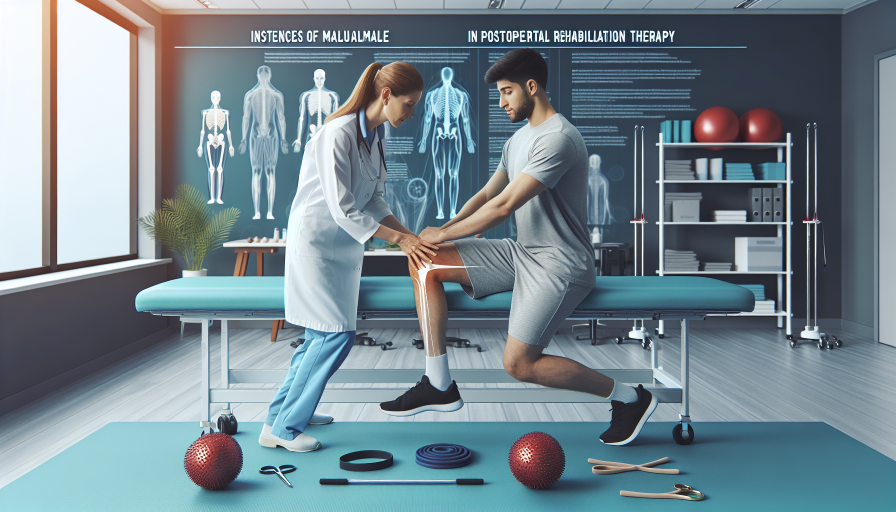 Casos de mala praxis en la terapia de rehabilitación postoperatoria