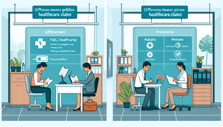 Diferencias entre una reclamación en sanidad pública y privada