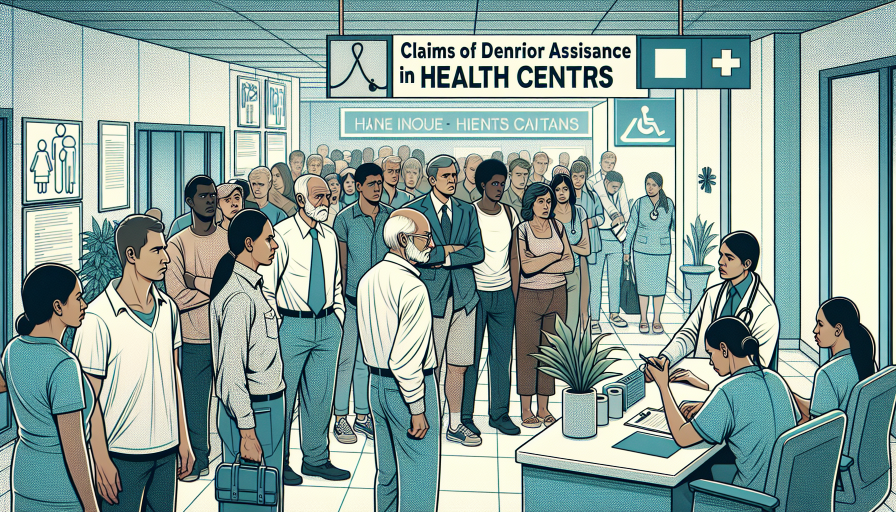 Reclamaciones por negación de asistencia en centros de salud