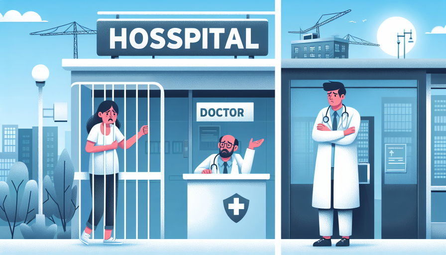 ¿Qué pasa si un médico se niega a atenderte en un hospital público?