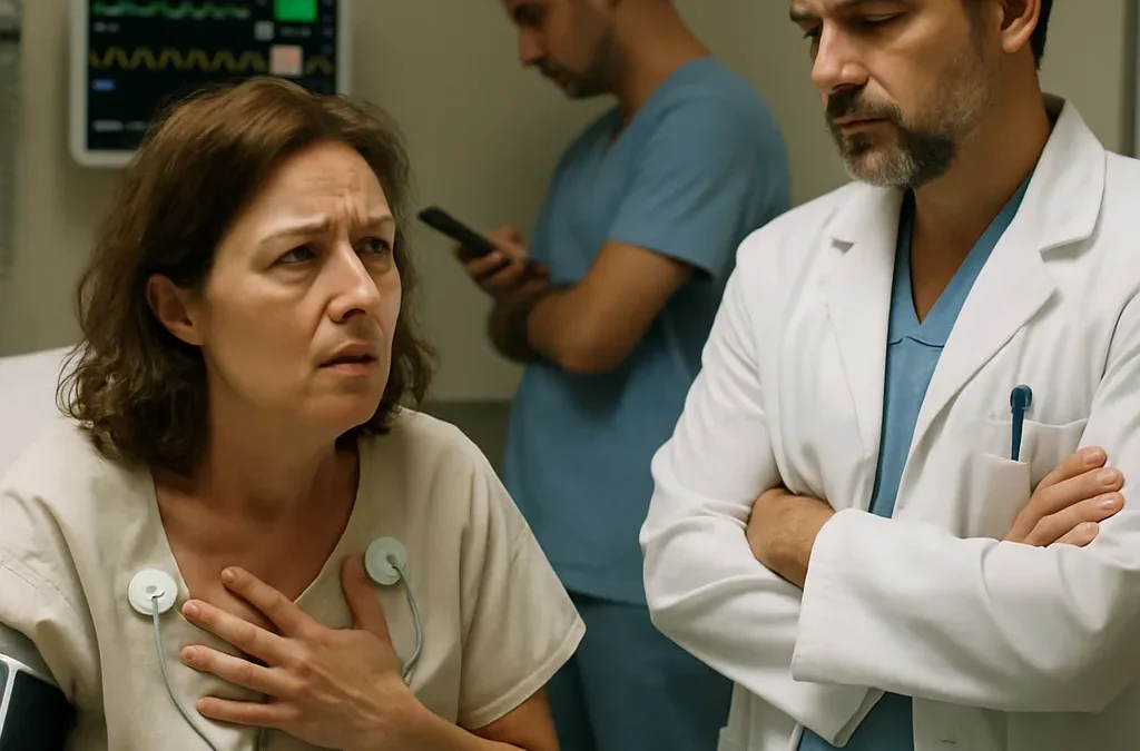 ¿Es negligencia que no me hicieran electrocardiograma?