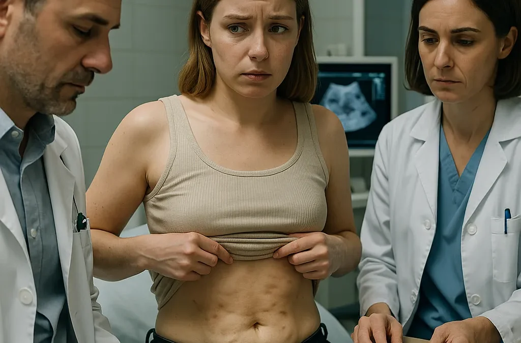 ¿Es normal que mi liposucción dejara hoyos en la piel?