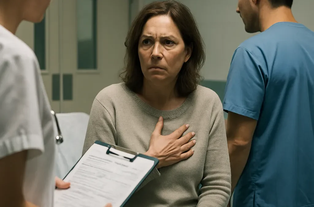 ¿Por qué no me hicieron electrocardiograma teniendo dolor en el pecho?