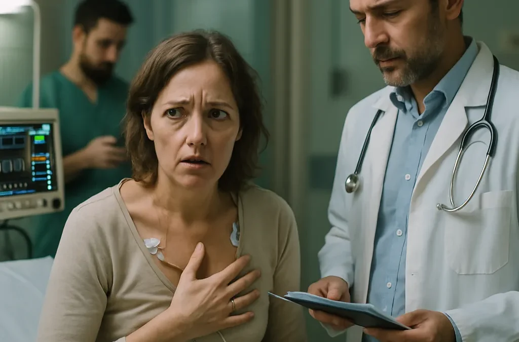 ¿Pueden confundir dolor de pecho con ansiedad?