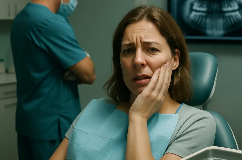 ¿Pueden usar instrumental sin esterilizar en mi boca?
