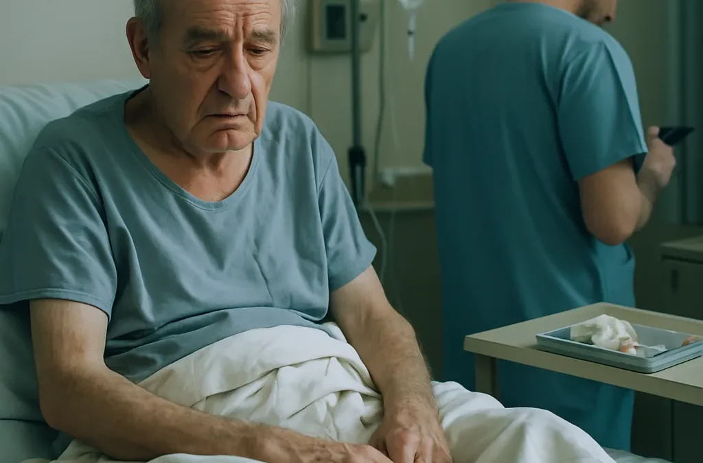 ¿Qué hacer si creo que maltratan a mi padre en la residencia?